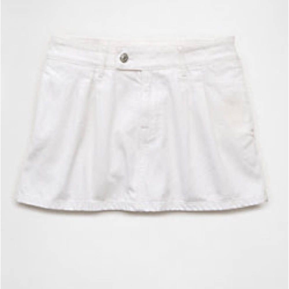 AE Low-Rise Denim Trouser Micro Skort - Size 16